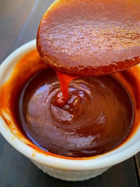 BBQ pork ribs BBQ sauce 03