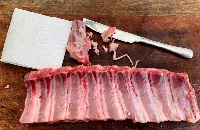 BBQ pork ribs BBQ sauce 04