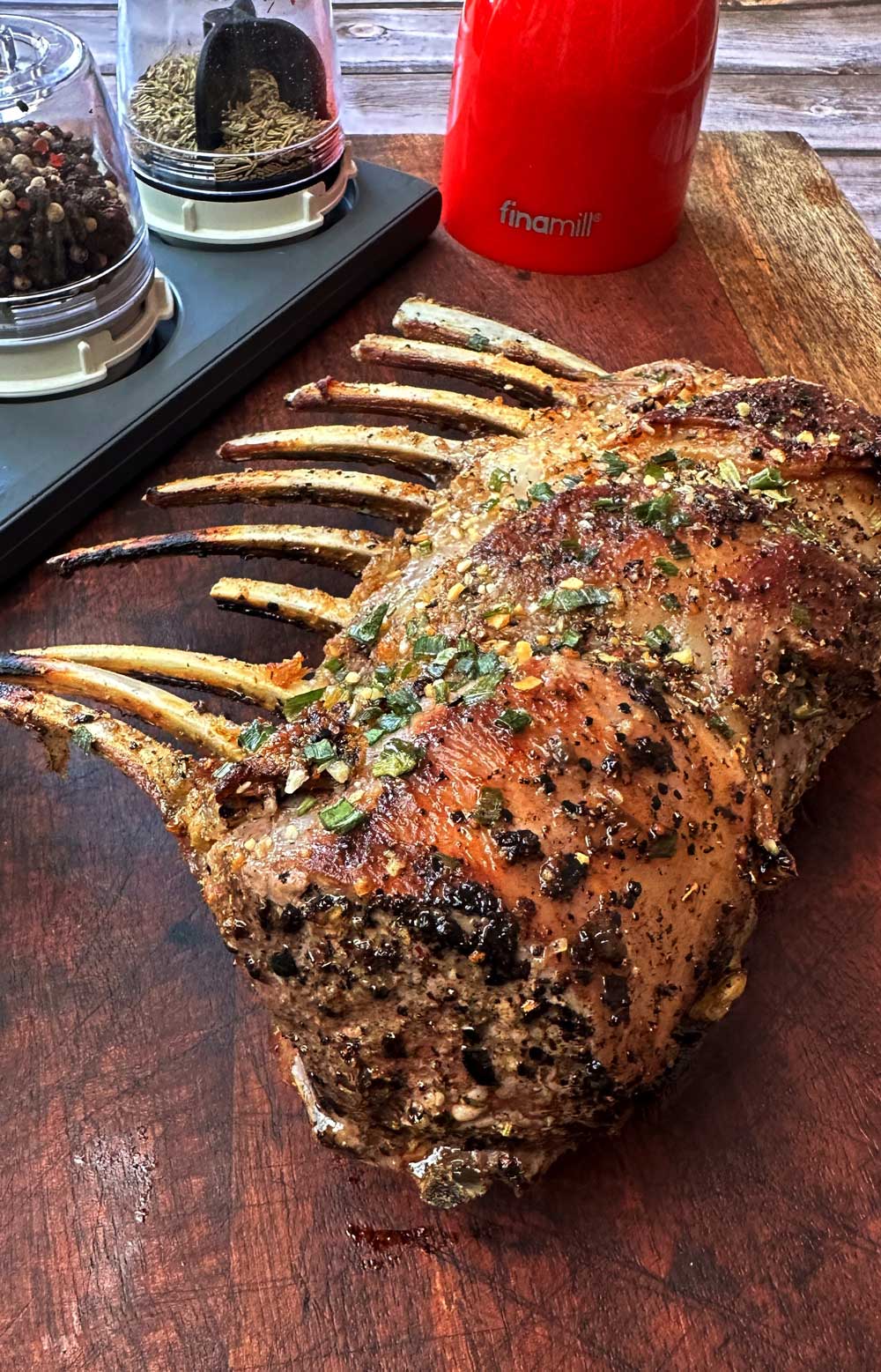 Spiced Crusted Lamb Rack 01