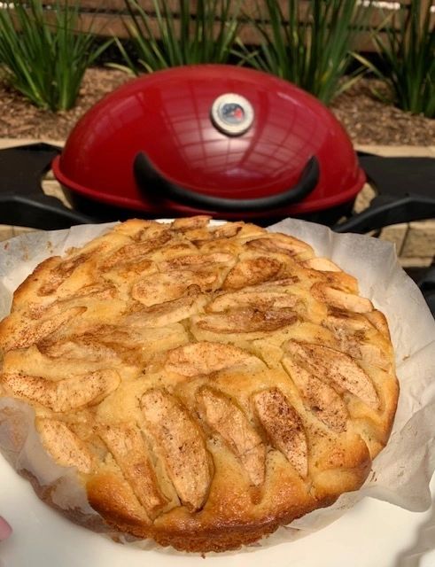 Apple & Cinnamon Cake Cooked On The Ziggy BBQ