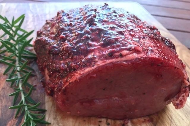 roast beef red wine marinade 02