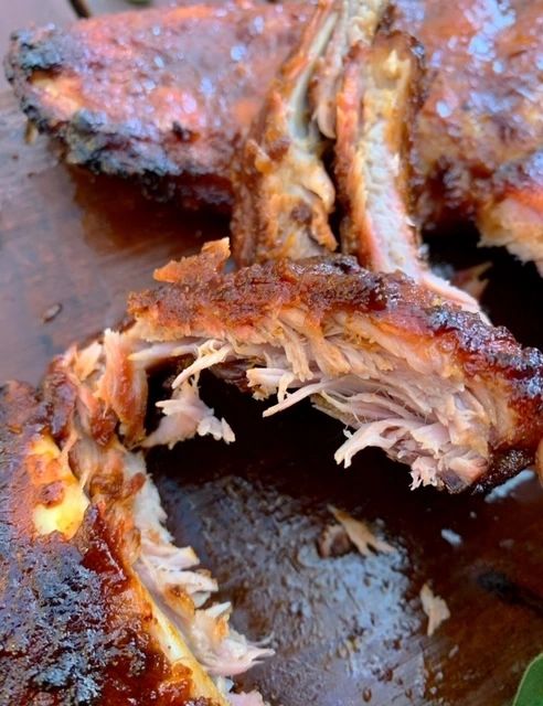BBQ Pork Ribs with Homemade BBQ Sauce