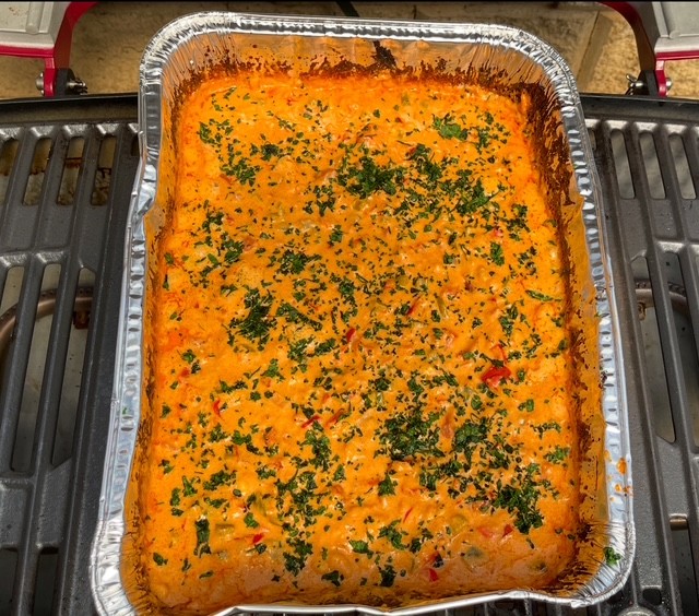 Chunky Mexican Cheese BBQ Dip