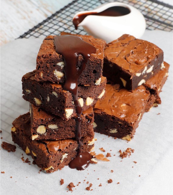 Divine Chocolate Fudge Brownies
