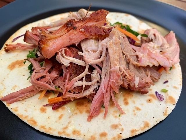 Pulled Pork - Cooked in the Pit Brothers BBQ PB 1 Smoker