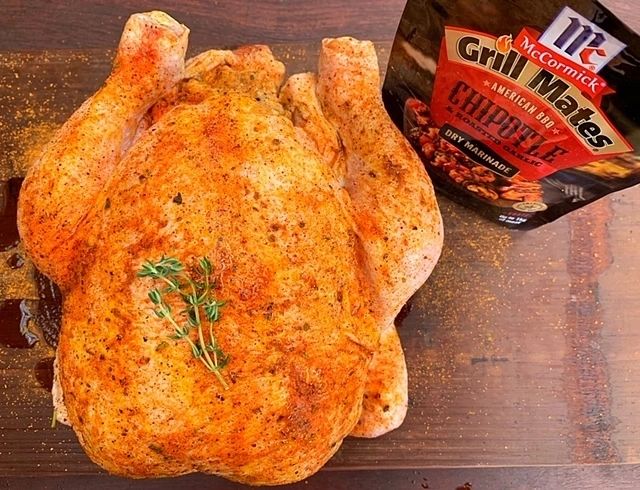 roast chicken chipotle garlic rub 01